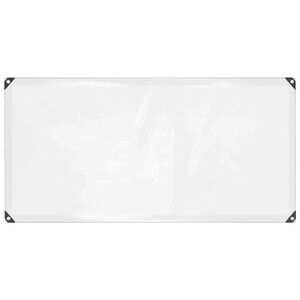 vidaXL B&acirc;che avec &oelig;illets Transparent 1 x 2 m Poly&eacute;thyl&egrave;ne