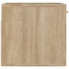 vidaXL Armoire murale Ch&ecirc;ne sonoma 80x35x36,5 cm Bois d'ing&eacute;nierie