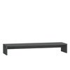 vidaXL Support de moniteur Gris 100x27x15 cm Bois de pin solide