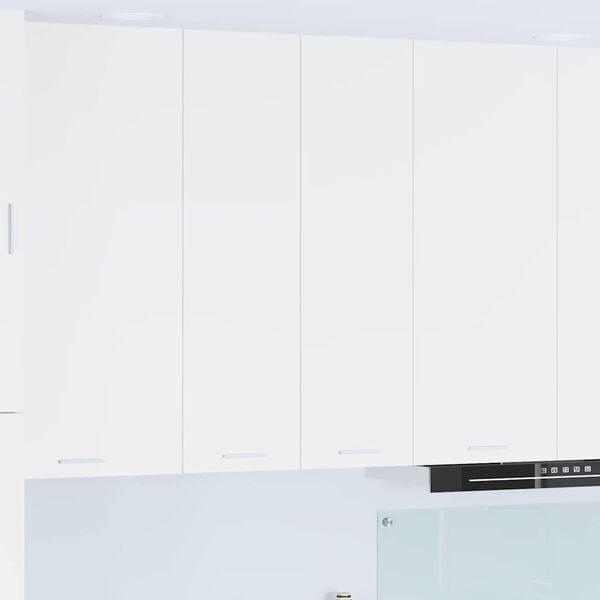 vidaXL Armoire suspendue Blanc 60 x 31 x 100 cm Bois d'ing&eacute;nierie