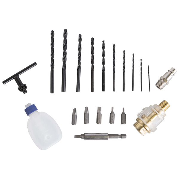 Scheppach Kit de perceuse &agrave; air r&eacute;versible 3/8"