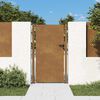 vidaXL Portail de jardin 100x200 cm en acier Corten
