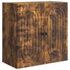 vidaXL Armoire Murale 59 x 31 x 60 cm Bois d'ing&eacute;nierie Ch&ecirc;ne fum&eacute;