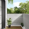 vidaXL &Eacute;cran de balcon gris clair 120x600 cm 100% polyester oxford