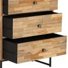 vidaXL Buffet Bois de teck recyclé 60x30x75 cm