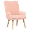 vidaXL Fauteuil relaxant Rose 63 x 67 x 94 cm tissu