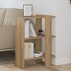 vidaXL &Eacute;tag&egrave;re Ch&ecirc;ne artisanal 52 x 25 x 71,5 cm Bois d'ing&eacute;nierie