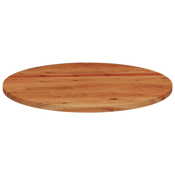 vidaXL Dessus de table Ø70x3,8 cm rond bois massif d'acacia
