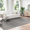 vidaXL Tapis de surface GALATI Gris 280 x 200 cm Polyester