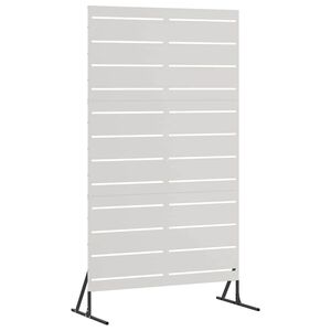 vidaXL &Eacute;cran de confidentialit&eacute; 100 x 50 x 180 cm Acier inoxydable