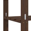 vidaXL Support de rangement à 3 niveaux marron 80x38x90 cm bois de pin