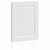 vidaXL Panneau de lave-vaisselle Porto blanc 45x1,5x67 cm