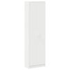 vidaXL Armoire avec &eacute;tag&egrave;re Blanc 55 x 25 x 189 cm Bois d'ing&eacute;nierie