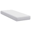 vidaXL Matelas avec Couche de Coco Blanc 70 x 200 cm Ressort ensaché