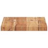 vidaXL Dessus de table rectangulaire 60x20x2 cm bois massif d'acacia