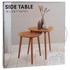 Home&Styling Ensemble de 2 tables d'appoint naturel