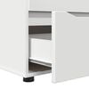 vidaXL Armoire de rangement Blanc 40 x 48 x 57 cm Bois d'ing&eacute;nierie