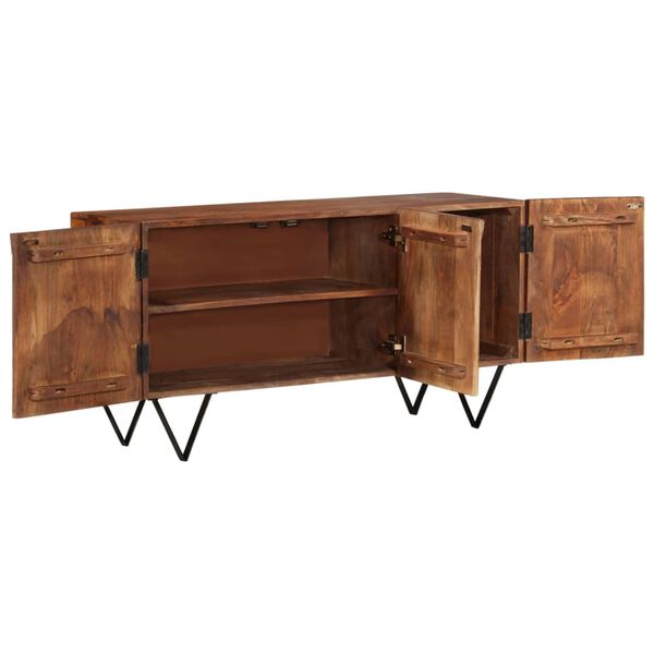 vidaXL Buffet 110x35x56 cm Bois de manguier solide