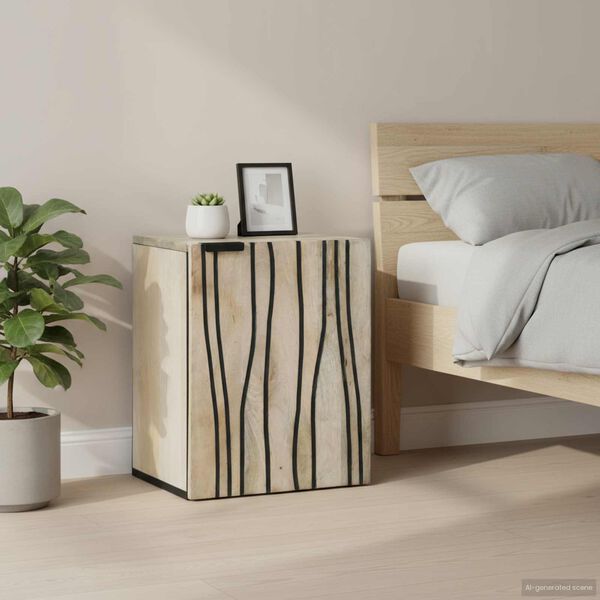 vidaXL Meuble de Lavabo de Salle de Bain Blanc 38 x 33,5 x 48 cm