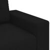 vidaXL Fauteuil Noir 60 cm Tissu