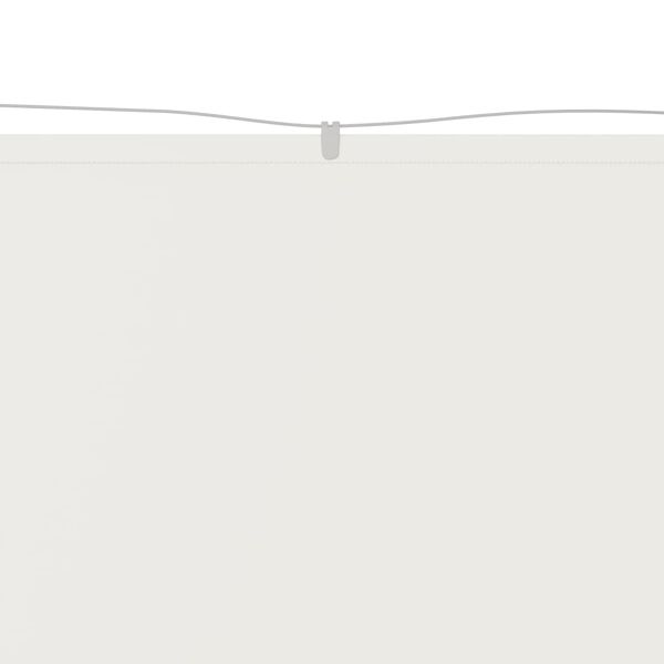 vidaXL Auvent vertical Blanc 60x1000 cm Tissu oxford