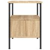vidaXL Table de chevet ch&ecirc;ne sonoma 34x36x50 cm bois d'ing&eacute;nierie