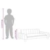vidaXL Canap&eacute; pour enfants noir 90x53x30 cm similicuir