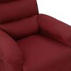 vidaXL Fauteuil Rouge bordeaux Tissu