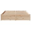 vidaXL Cadre de lit sans matelas 160x200 cm bois massif de pin
