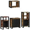 vidaXL Ensemble de mobilier de salle de bain 4 pcs Bois Recycl&eacute; Solide