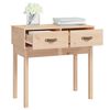 vidaXL Table console 76,5x40x75 cm Bois massif de pin