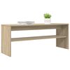vidaXL Meuble TV Ch&ecirc;ne Sonoma 100 x 30 x 40 cm Bois d'ing&eacute;nierie