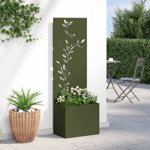 vidaXL &Eacute;cran de confidentialit&eacute; de jardin Vert olive 50 x 150 cm