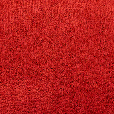 vidaXL Tapis OVIEDO à poils courts rouge 100x200 cm