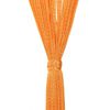 vidaXL Rideau en fils 2 pcs 140 x 250 cm orange