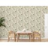 DUTCH WALLCOVERINGS Papier peint Flamingo Crème et menthe