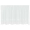 vidaXL Rideau en Dentelle Floral Blanc 240 x 600 cm Polyester