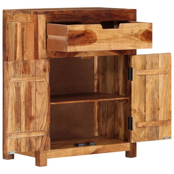 vidaXL Buffet 58,5x35x75,5 cm Bois massif d'acacia