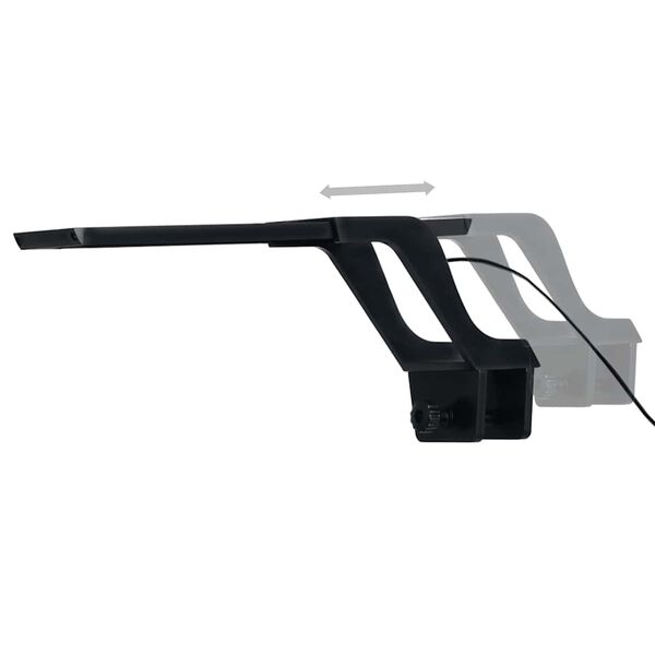 vidaXL Lampe à LED d'aquarium avec pince 25-45 cm Bleu et blanc