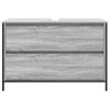 vidaXL Meuble de salle de bain lavabo tiroirs sonoma gris 90x34,5x60cm