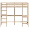 vidaXL Lit superposé sans matelas 75x190 cm bois de pin massif