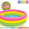 Intex Piscine gonflable 3 anneaux Sunset 114x25 cm