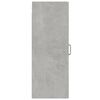 vidaXL Armoire murale suspendue Gris béton 34,5x34x90 cm