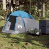 vidaXL Tente de camping &agrave; d&ocirc;me 1 personne bleu imperm&eacute;able