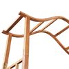 vidaXL Arche de jardin avec jadini&egrave;re Bois d'acacia massif 180x40x218cm