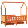 vidaXL Cadre de lit enfant avec tiroirs sans matelas 80x170 cm bois