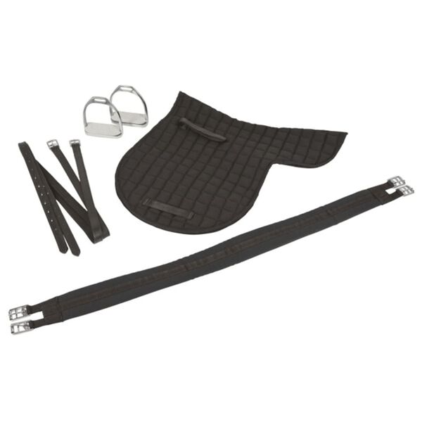 Kerbl Haflinger Selle en cuir Noir 32285