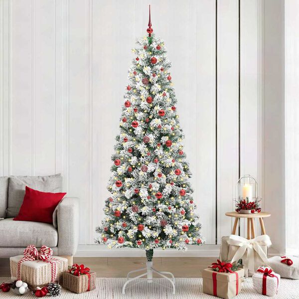 vidaXL Sapin de Noël Artificiel à Branches Articulées 240 cm