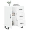 vidaXL Buffet blanc 69,5x34x90 cm bois d'ing&eacute;nierie