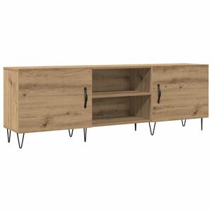 vidaXL Meuble TV ch&ecirc;ne artisanal 150x30x50 cm bois d'ing&eacute;nierie